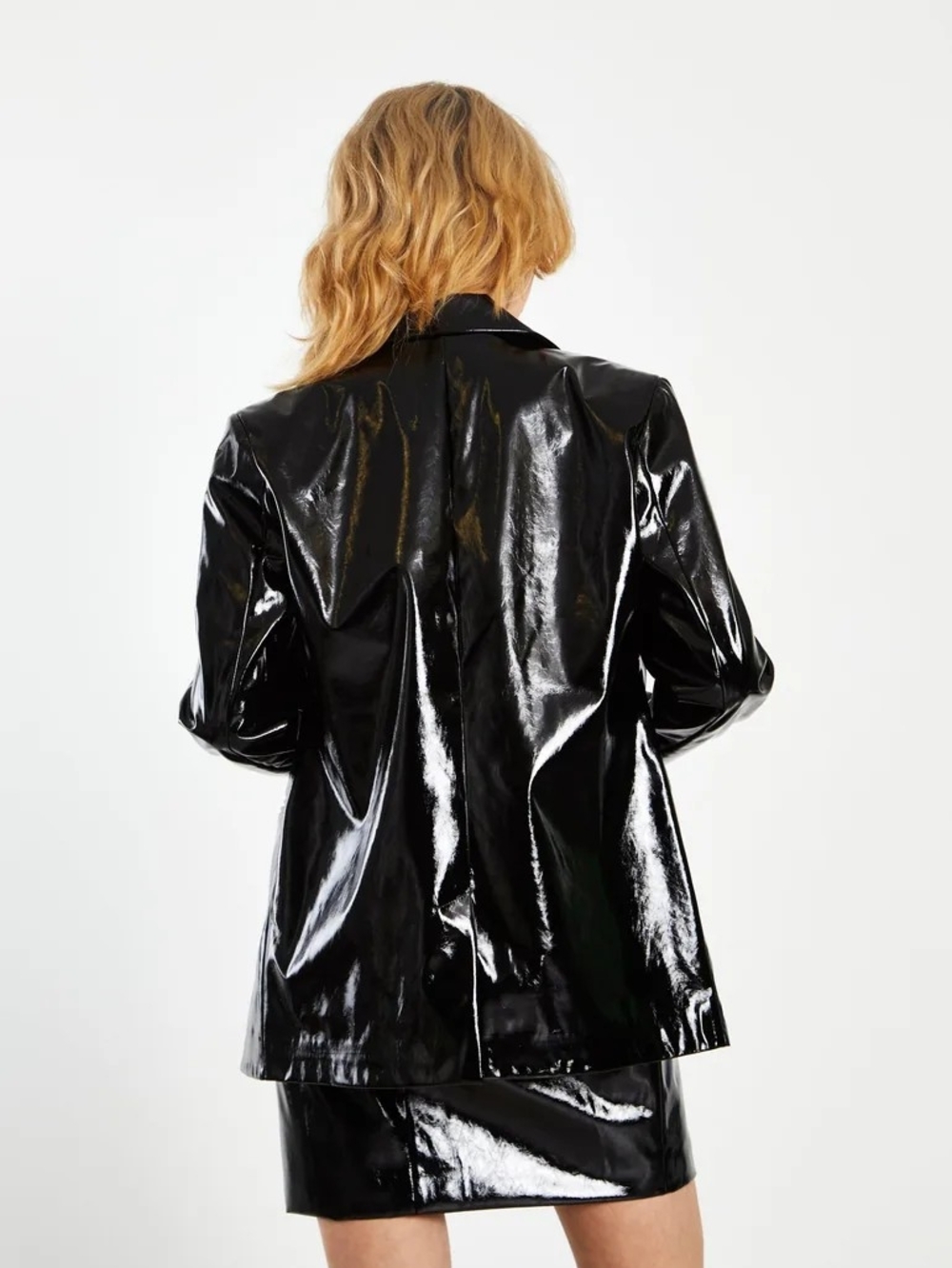 NWT AFRM Agnes Oversized Blazer in Noir - Picture 2 of 8